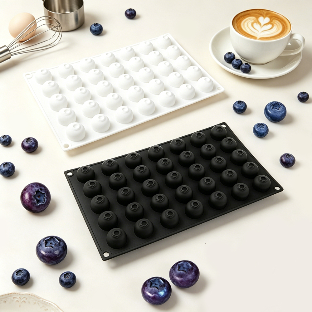 Baking Kitchen Design - 35-Cell Blueberry Design Kitchen Food Grade