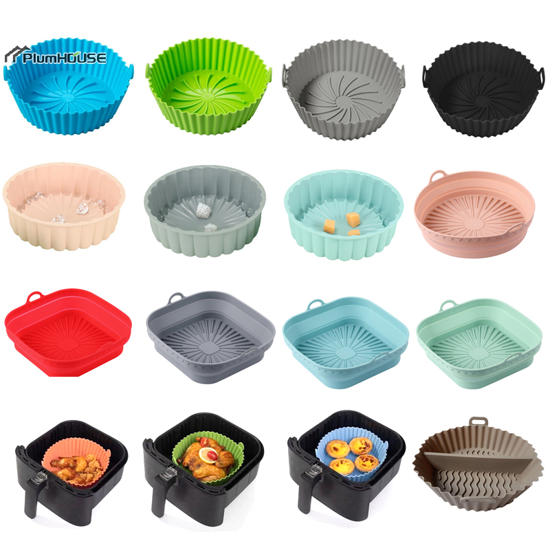 Kitchen And Baking Equipment - 1Pcs Silicone Air Fryer Oven Baking
