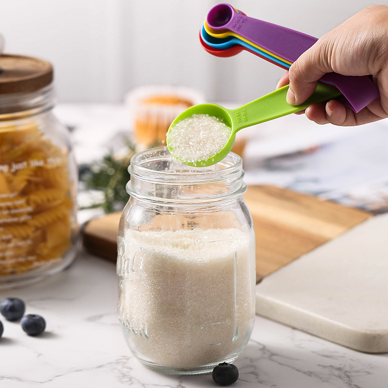 10Pcs Colorful Plastic Measuri - Baking Kitchen Design ulasan dan harga
