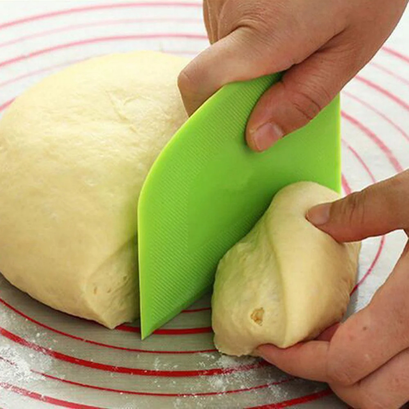 Plastic Dough Weight Cutter Co - Bench Scraper Dough ulasan dan harga