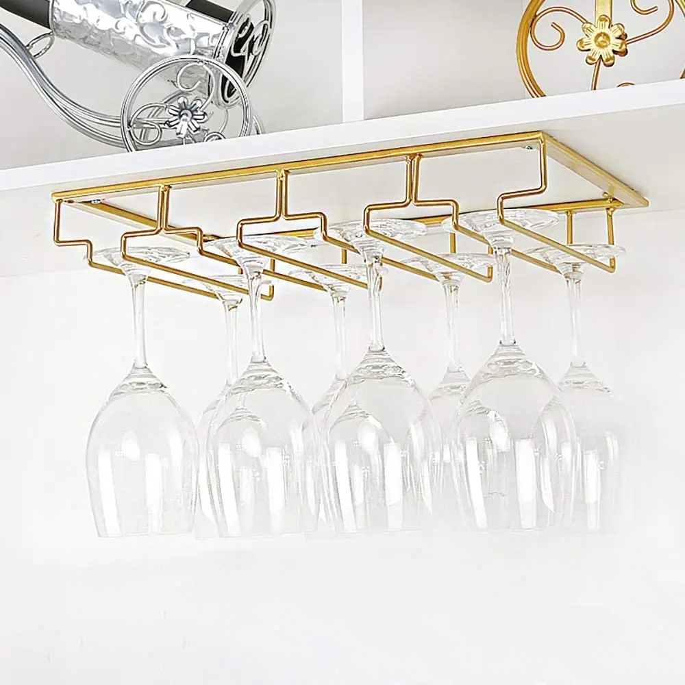 1PCS Wine Glass Rack Under Cab - Kitchen Zo ulasan dan harga
