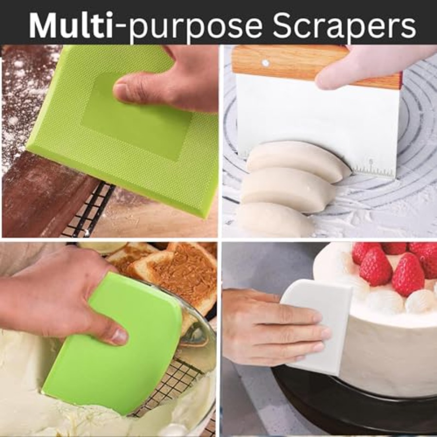 Dough Scraper Bench Scraper Ki - Bench Scraper Dough ulasan dan harga