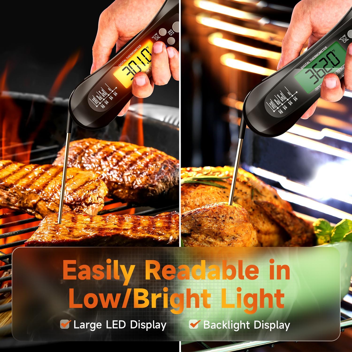 Digital Meat Thermometer Water - Kitchen Baking Utensil ulasan dan harga