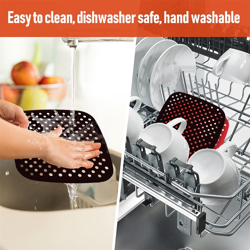 Reusable Air Fryer Pad, Silico - Kitchen Baking Utensil ulasan dan harga