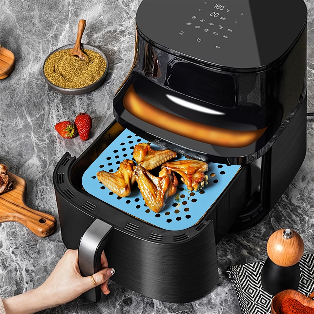 Reusable Air Fryer Pad, Silico - Kitchen Baking Utensil ulasan dan harga