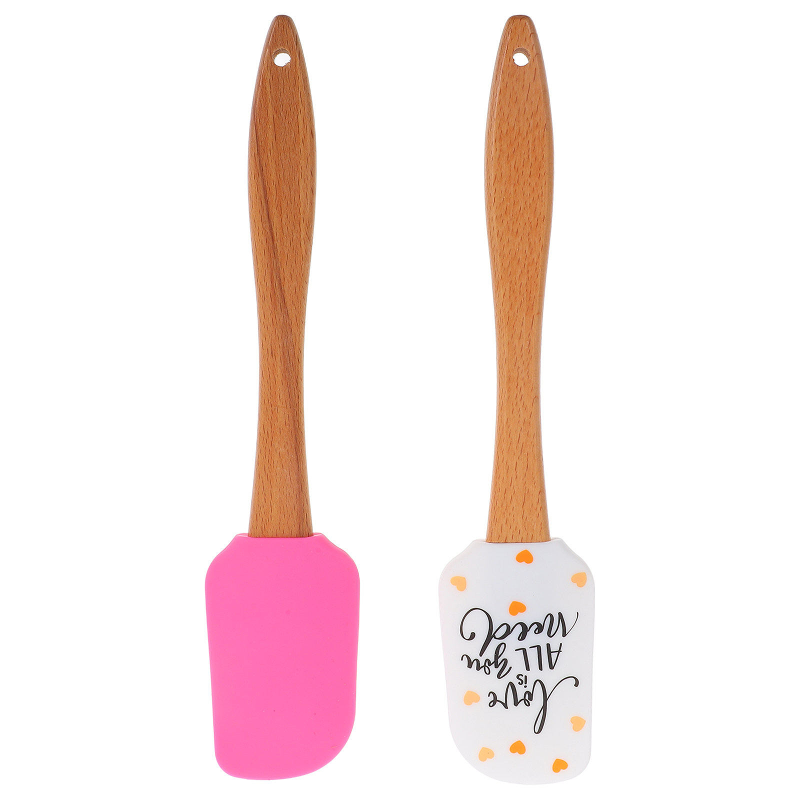 2Pcs Valentine Themed Silicone - Baking Kitchen Design ulasan dan harga