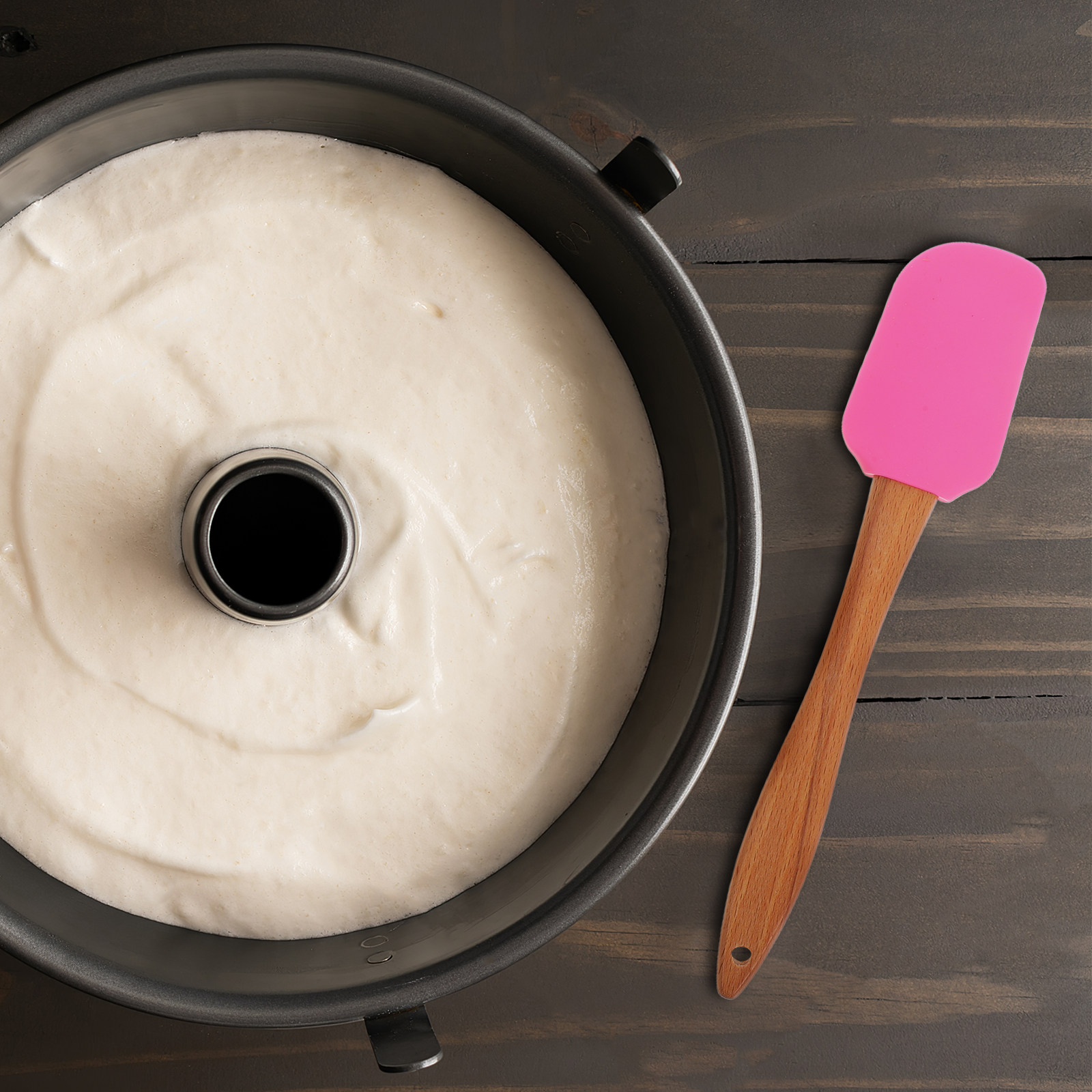 2Pcs Valentine Themed Silicone - Baking Kitchen Design ulasan dan harga