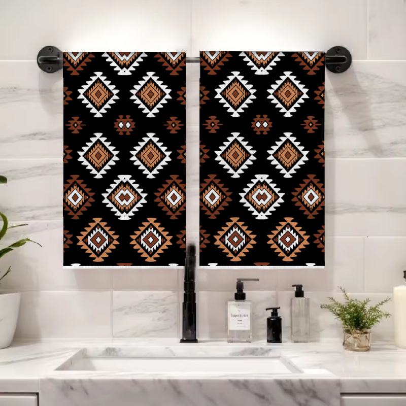 2Pcs, Bohemian Style Diamond-P - Kitchen Baking Necessities ulasan dan harga