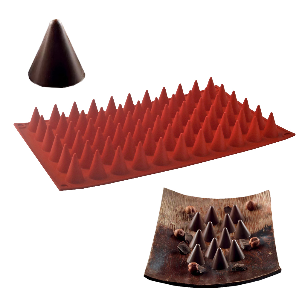 66-Cells Cone Chocolate Baking - Kitchen Baking Decor ulasan dan harga