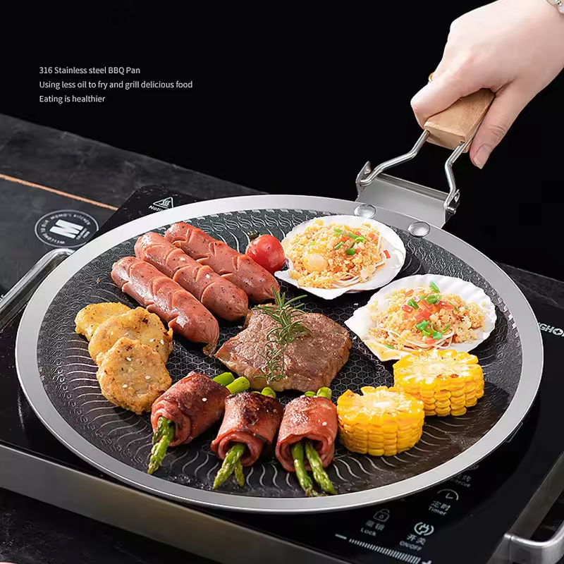 Stainless Steel Baking Pan Rou - Kitchen And Baking Equipment ulasan dan harga