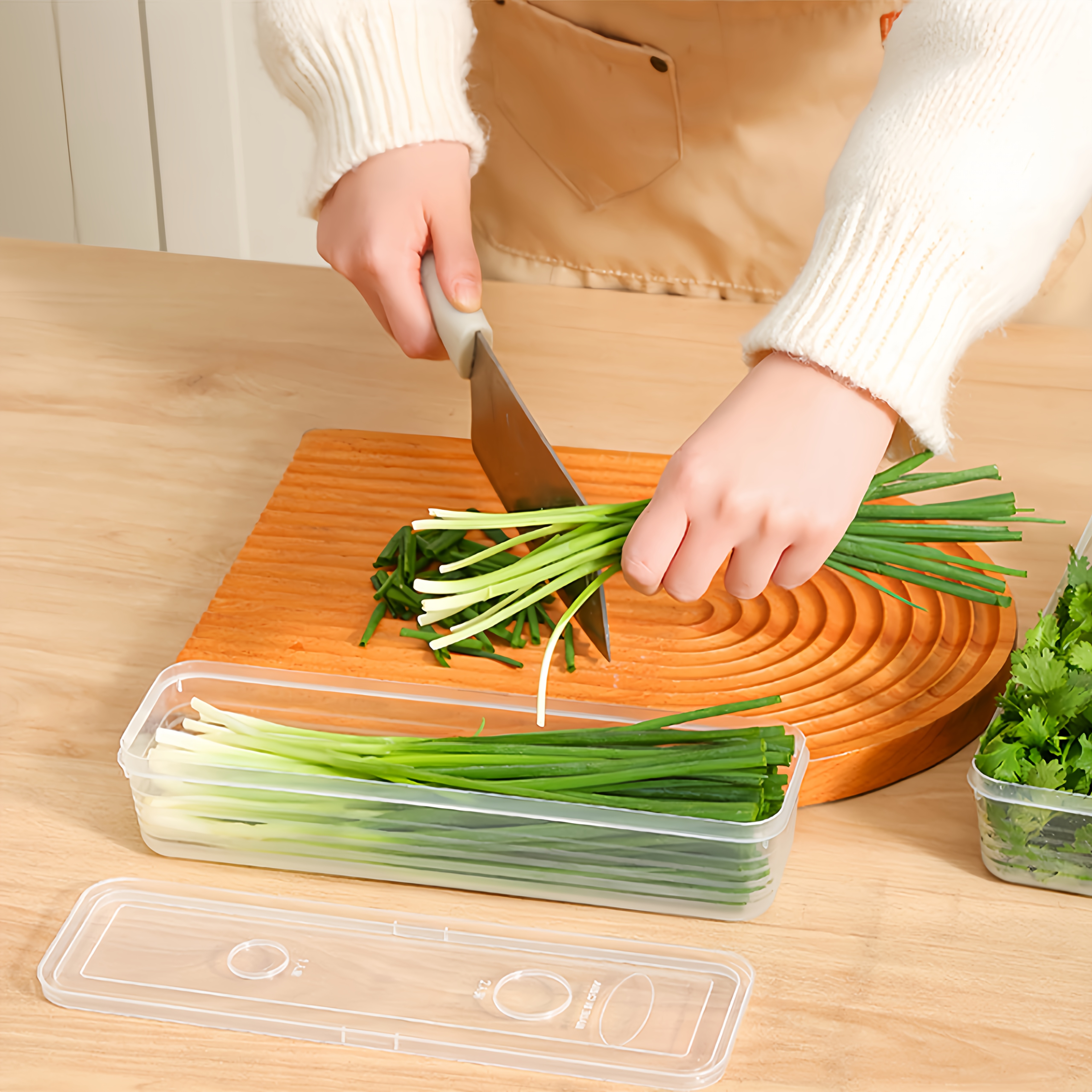 2/4/6pcs Food Vegetable Storag - Kitchen Zo ulasan dan harga
