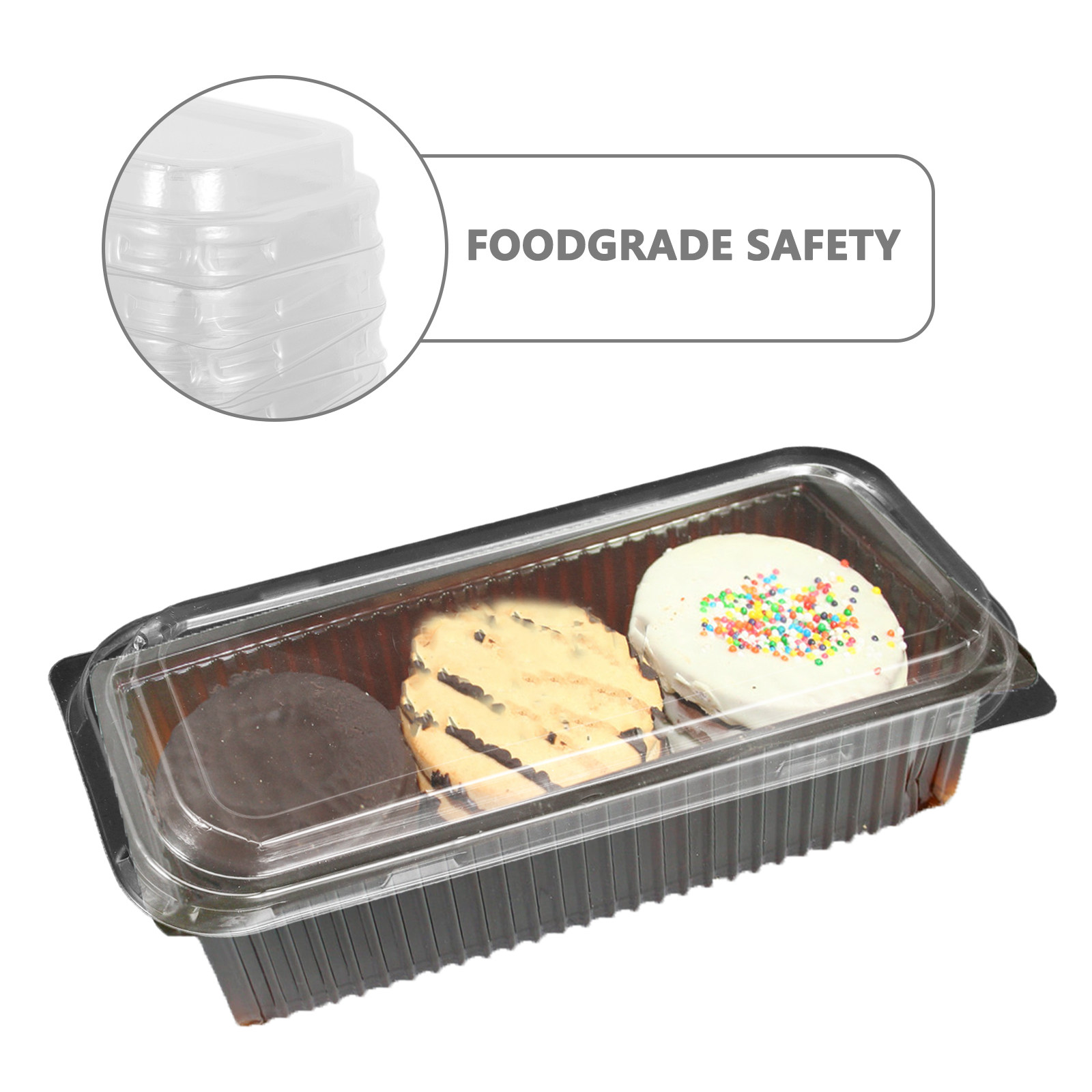 50Pcs Plastic Loaf Baking Lids - Kitchen And Baking Tools ulasan dan harga