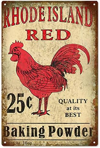 Vintage Metal Tin Sign Rhode I - Kitchen Baking Island ulasan dan harga