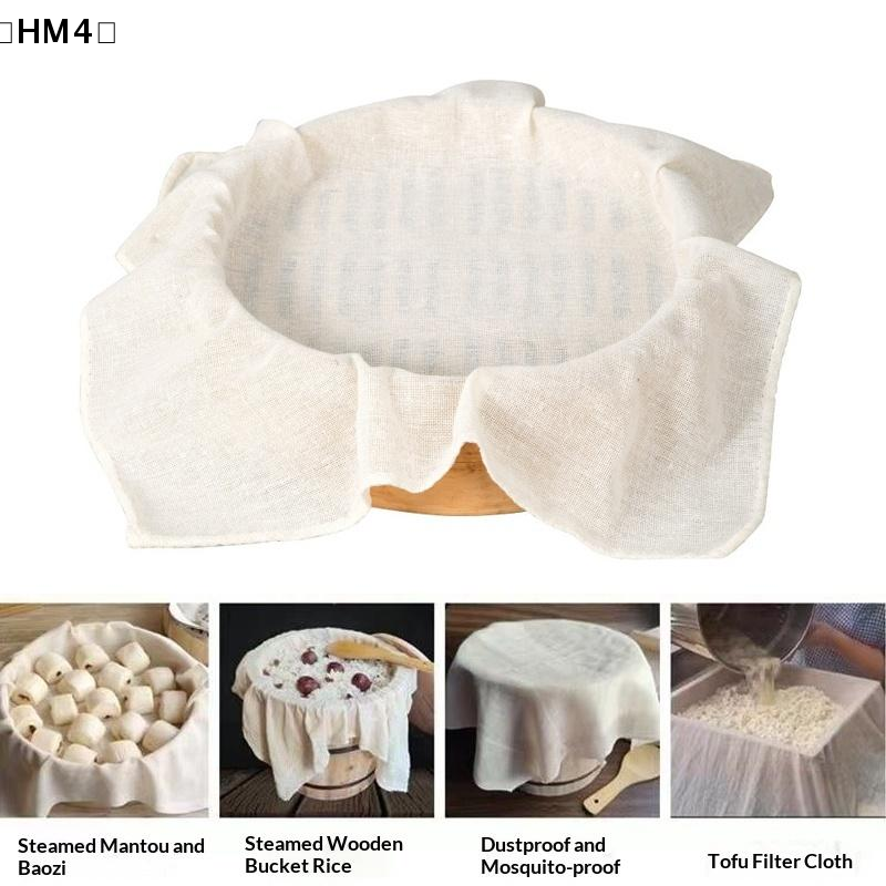 3Pcs 40/60CM Pure Cotton Steam - Kitchen Baking Utensil ulasan dan harga