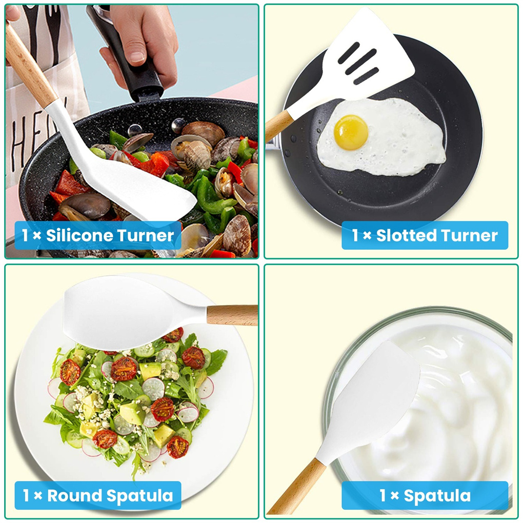 35Pcs Kitchen Cooking Utensils - Kitchen Baking Necessities ulasan dan harga
