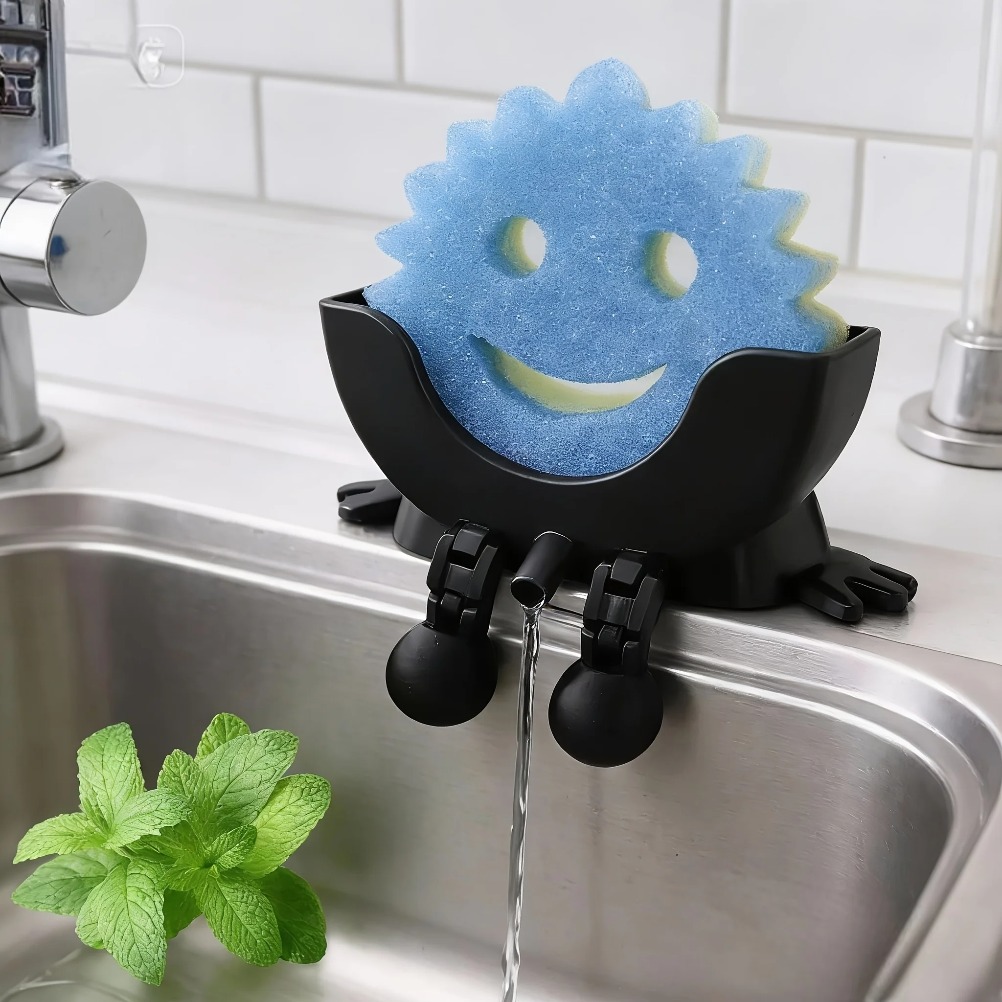 Drainable Soap & Sponge Holder - Kitchen Zo ulasan dan harga
