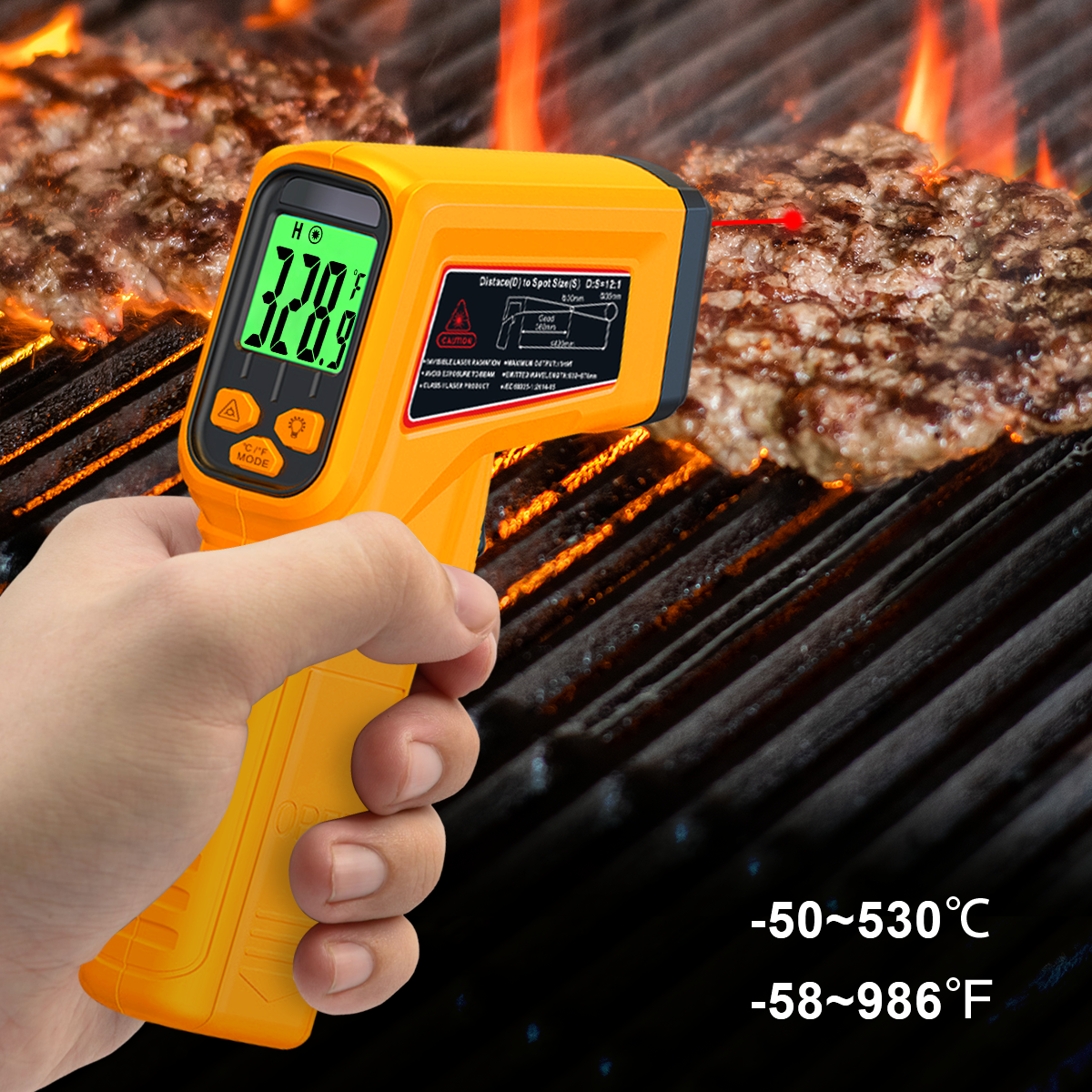 Infrared Thermometer Non-Conta - Kitchen Baking Utensil ulasan dan harga