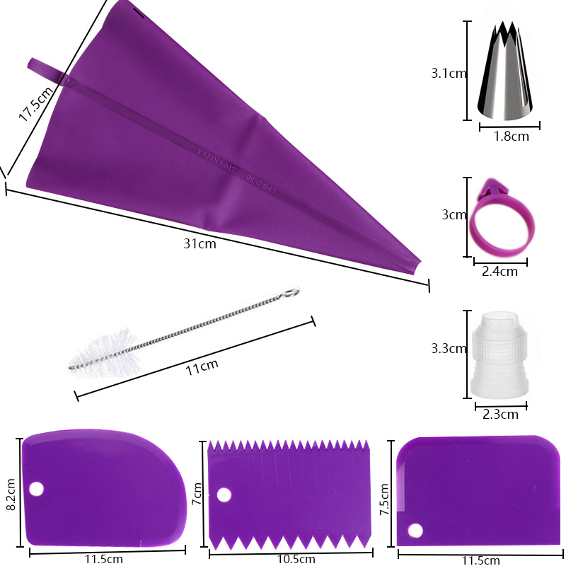 Nozzle piping cake decorating  - Kitchen And Baking Equipment ulasan dan harga