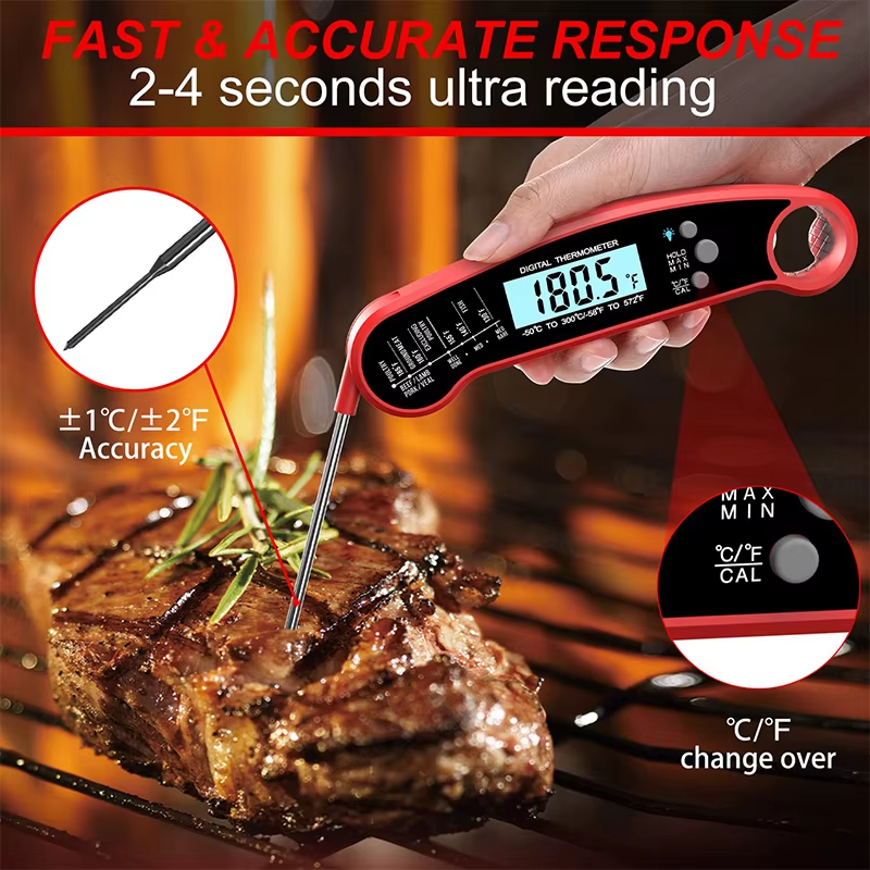 Digital Meat Thermometer High  - Kitchen Baking Utensil ulasan dan harga