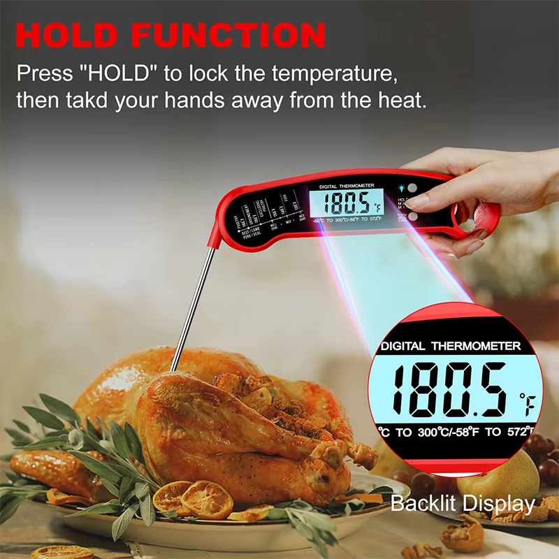 Digital Meat Thermometer High  - Kitchen Baking Utensil ulasan dan harga