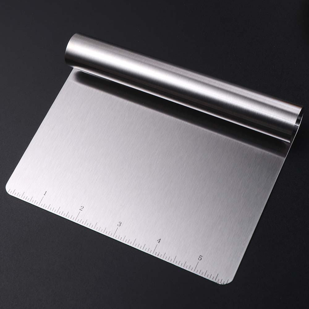 Easy To Clean Stainless Steel  - Bench Scraper Dough ulasan dan harga