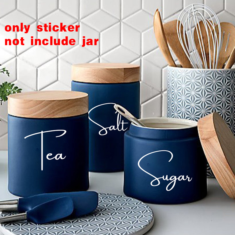 8Pcs Kitchen Organization Cani - Kitchen Baking Canisters ulasan dan harga