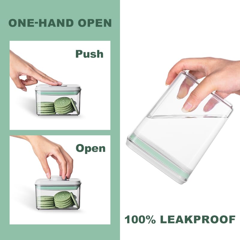 Ankou 3Pcs 1.2L Pop Airtight F - Kitchen Zo ulasan dan harga