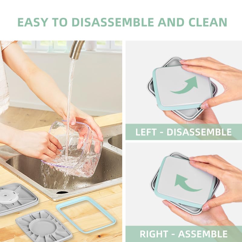 Ankou 3Pcs 1.2L Pop Airtight F - Kitchen Zo ulasan dan harga
