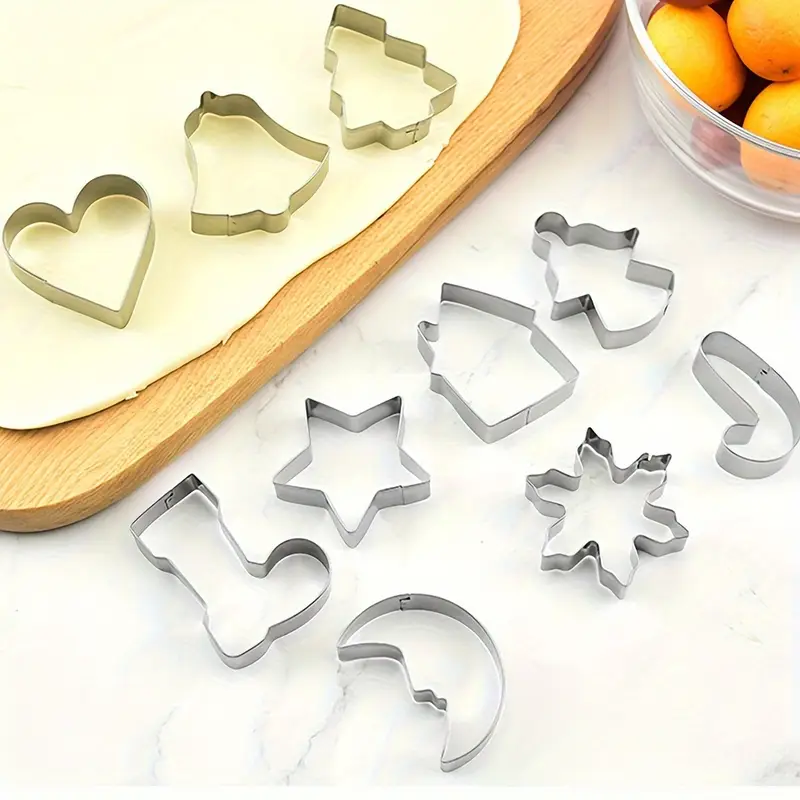 10PC Christmas Cookie Cutter S - Kitchen And Baking Equipment ulasan dan harga