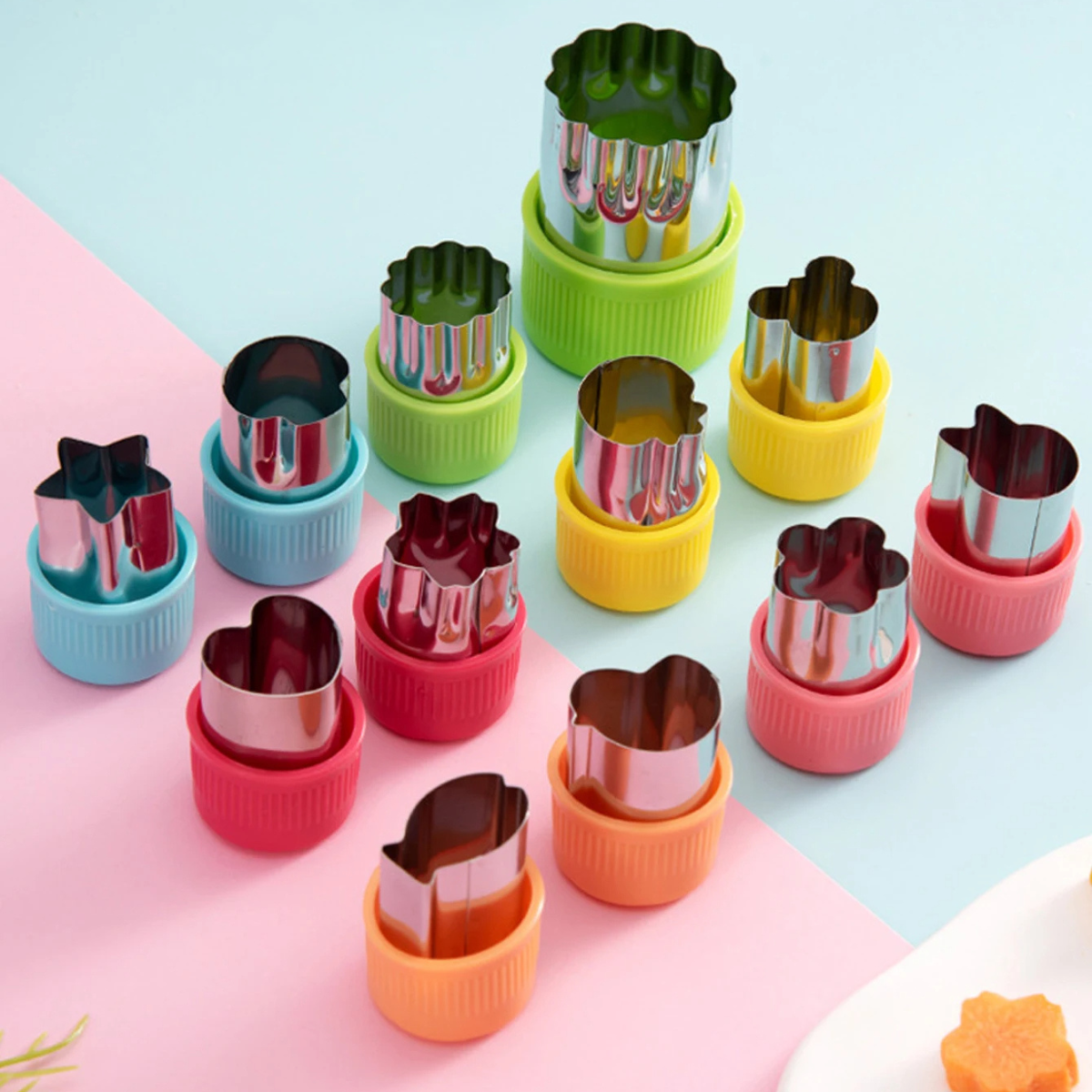Colorful Cookie Cutter Set, 12 - Kitchen And Baking Equipment ulasan dan harga
