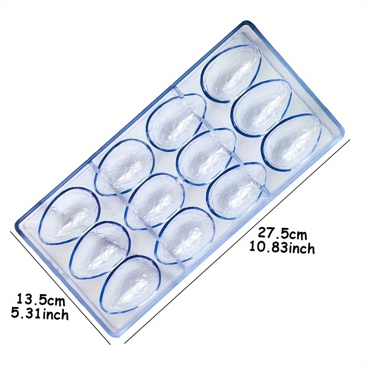 1PC 12-Hole Egg Styles Transpa - Kitchen Baking Decor ulasan dan harga