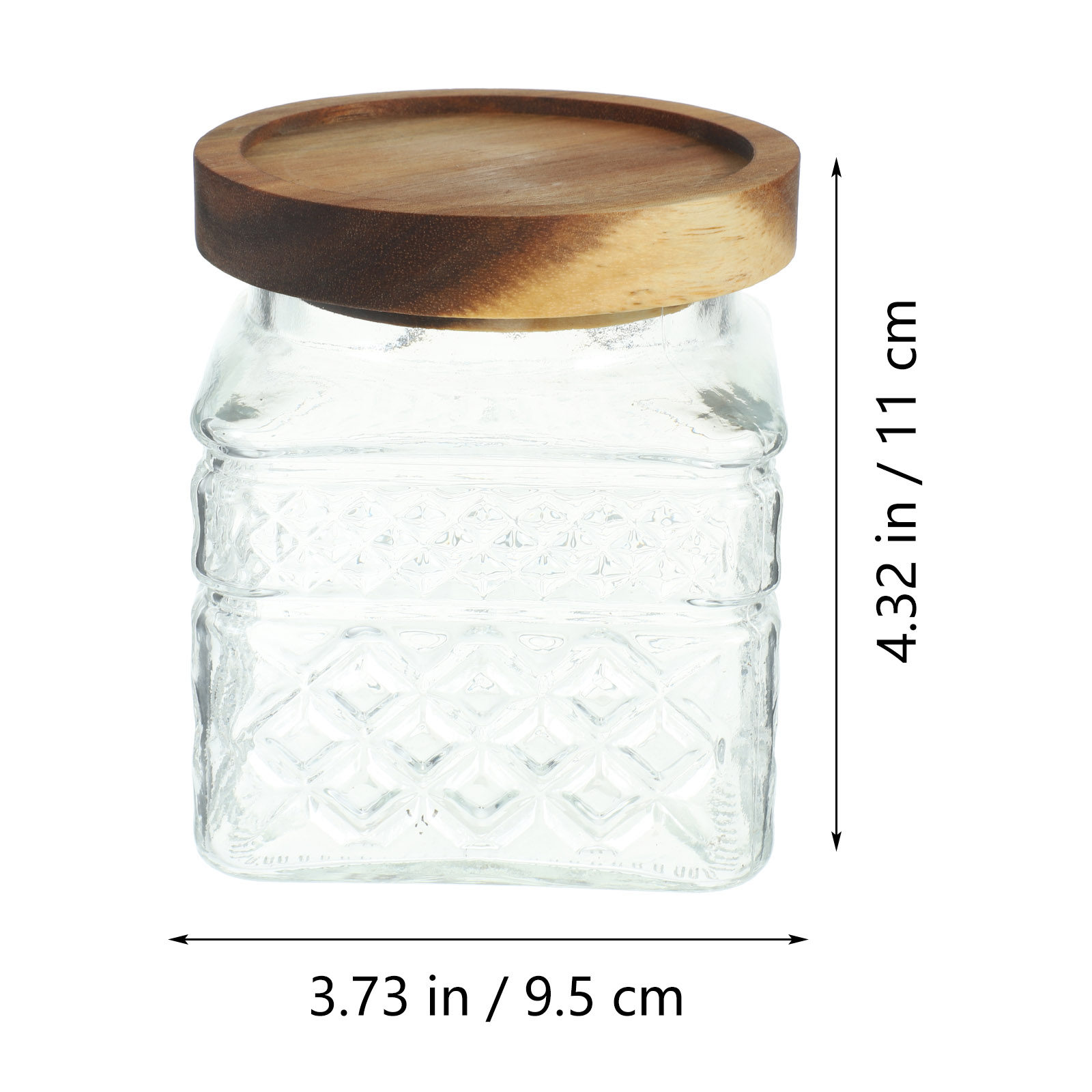 Airtight Glass Canister with N - Kitchen Baking Canisters ulasan dan harga