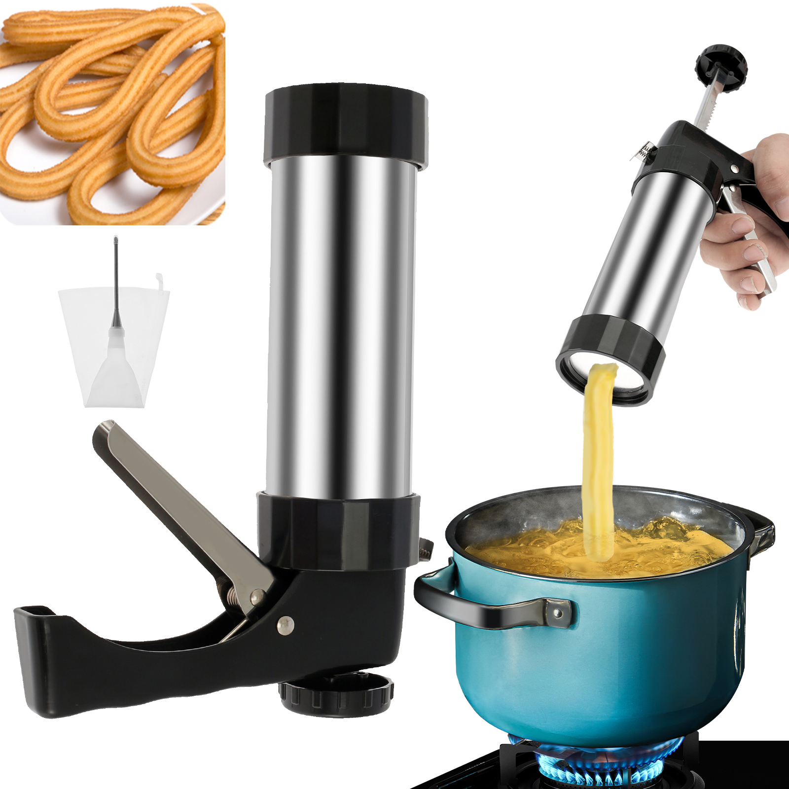 Churrera Churro Maker Machine  - Kitchen Baking Decor ulasan dan harga