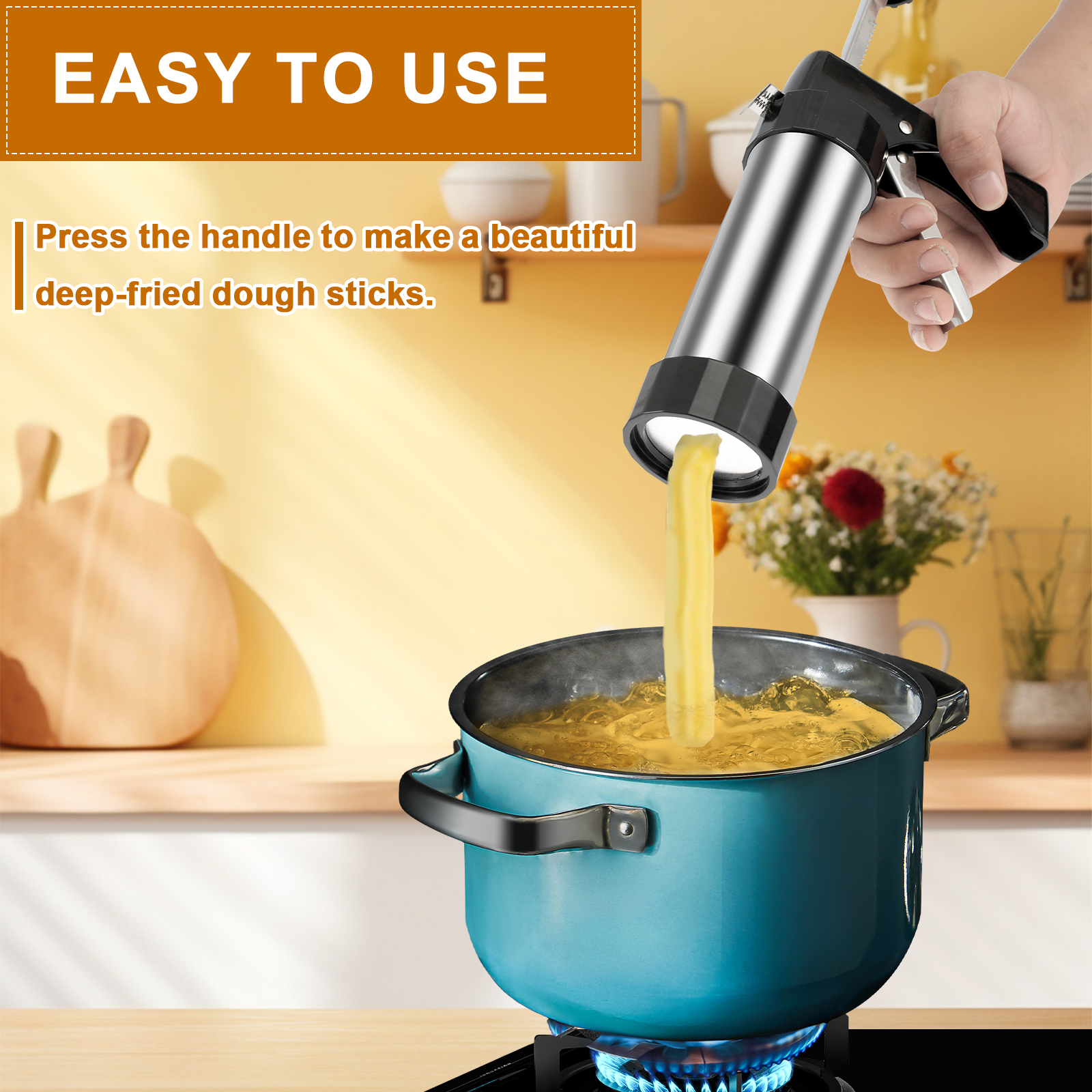 Churrera Churro Maker Machine  - Kitchen Baking Decor ulasan dan harga