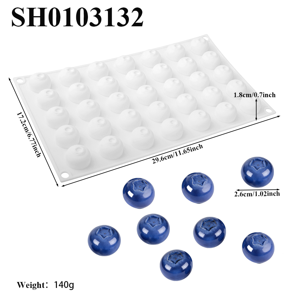 35-Cell Blueberry Design Kitch - Baking Kitchen Design ulasan dan harga