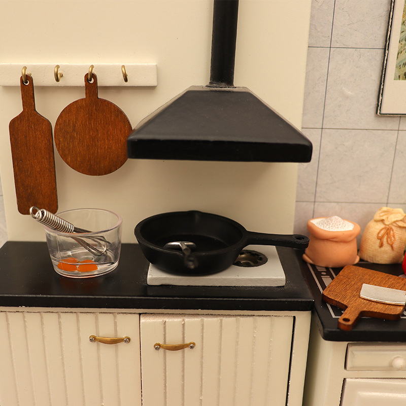 1/12 Dollhouse Miniature Kitch - Kitchen Baking Decor ulasan dan harga