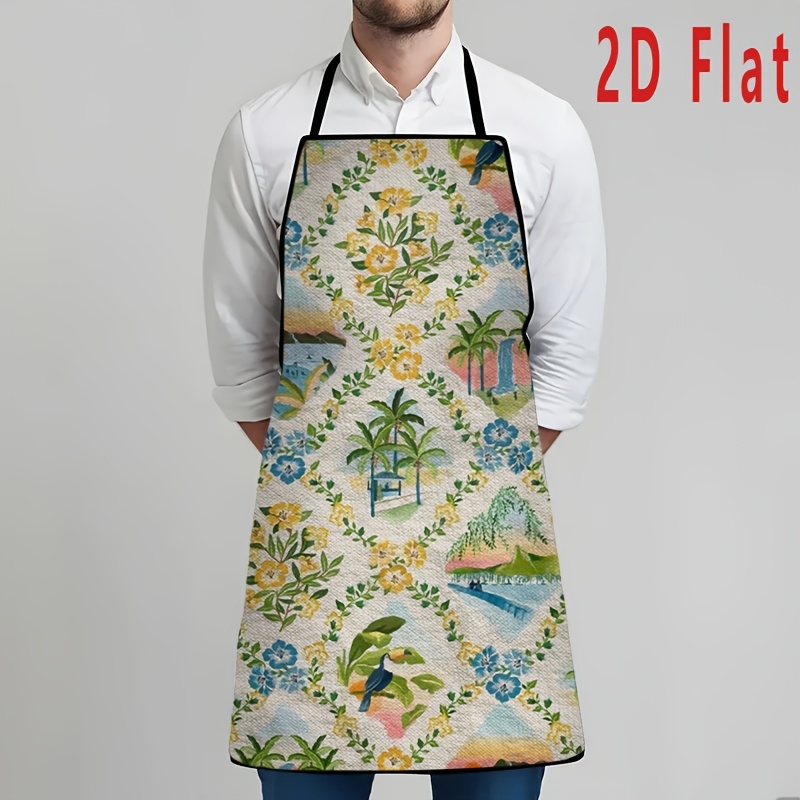 1 Tropical Island Landscape Pa - Kitchen Baking Island ulasan dan harga