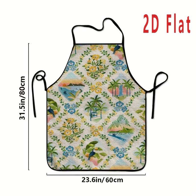 1 Tropical Island Landscape Pa - Kitchen Baking Island ulasan dan harga