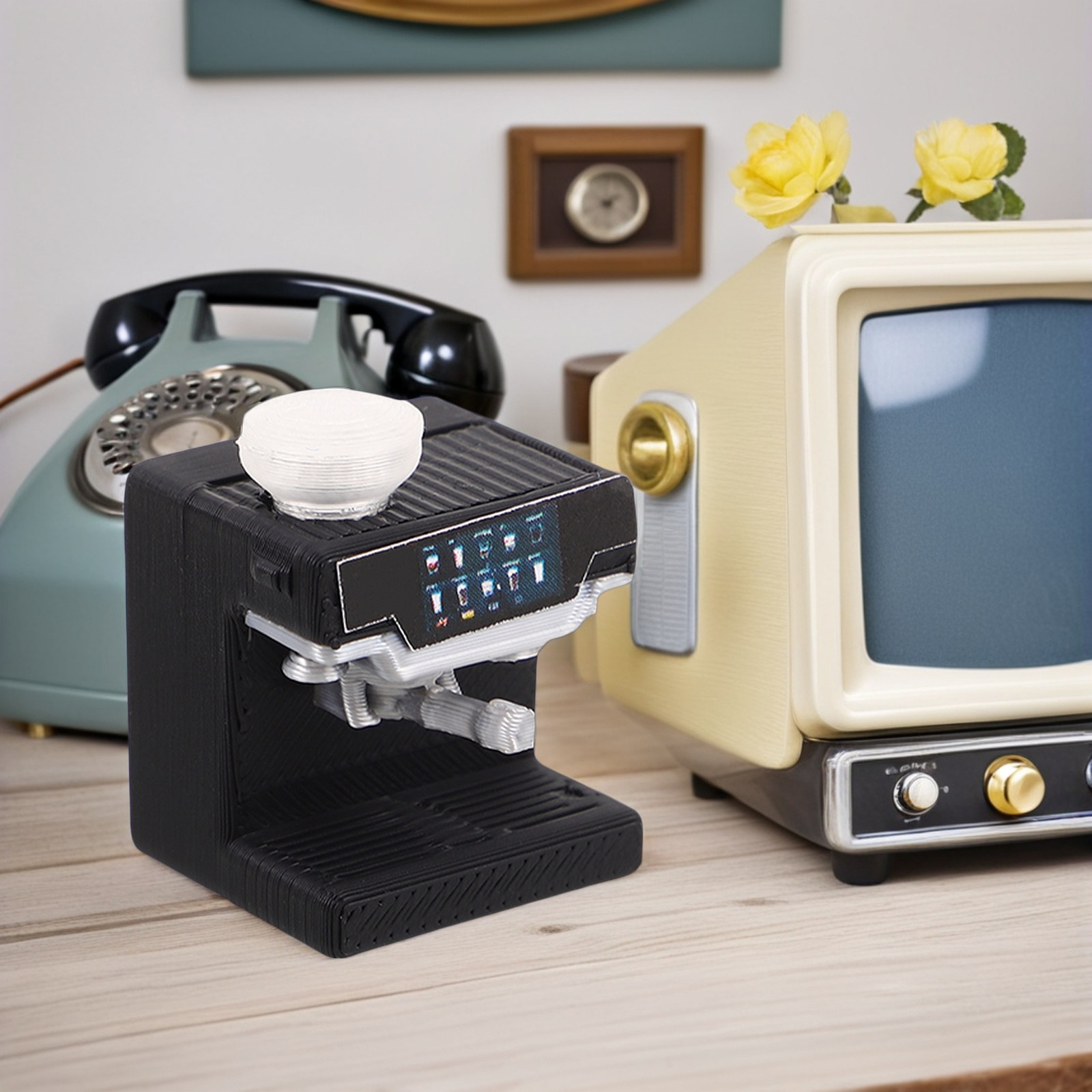 Miniature Coffee Machine for D - Kitchen Baking Appliances ulasan dan harga