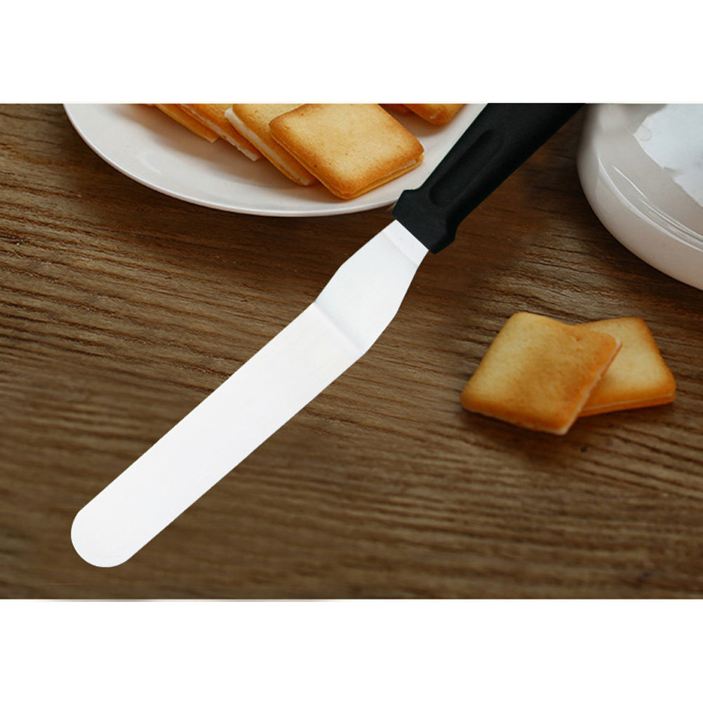 4Pcs Icing Spatula Set Plastic - Kitchen Baking Decor ulasan dan harga