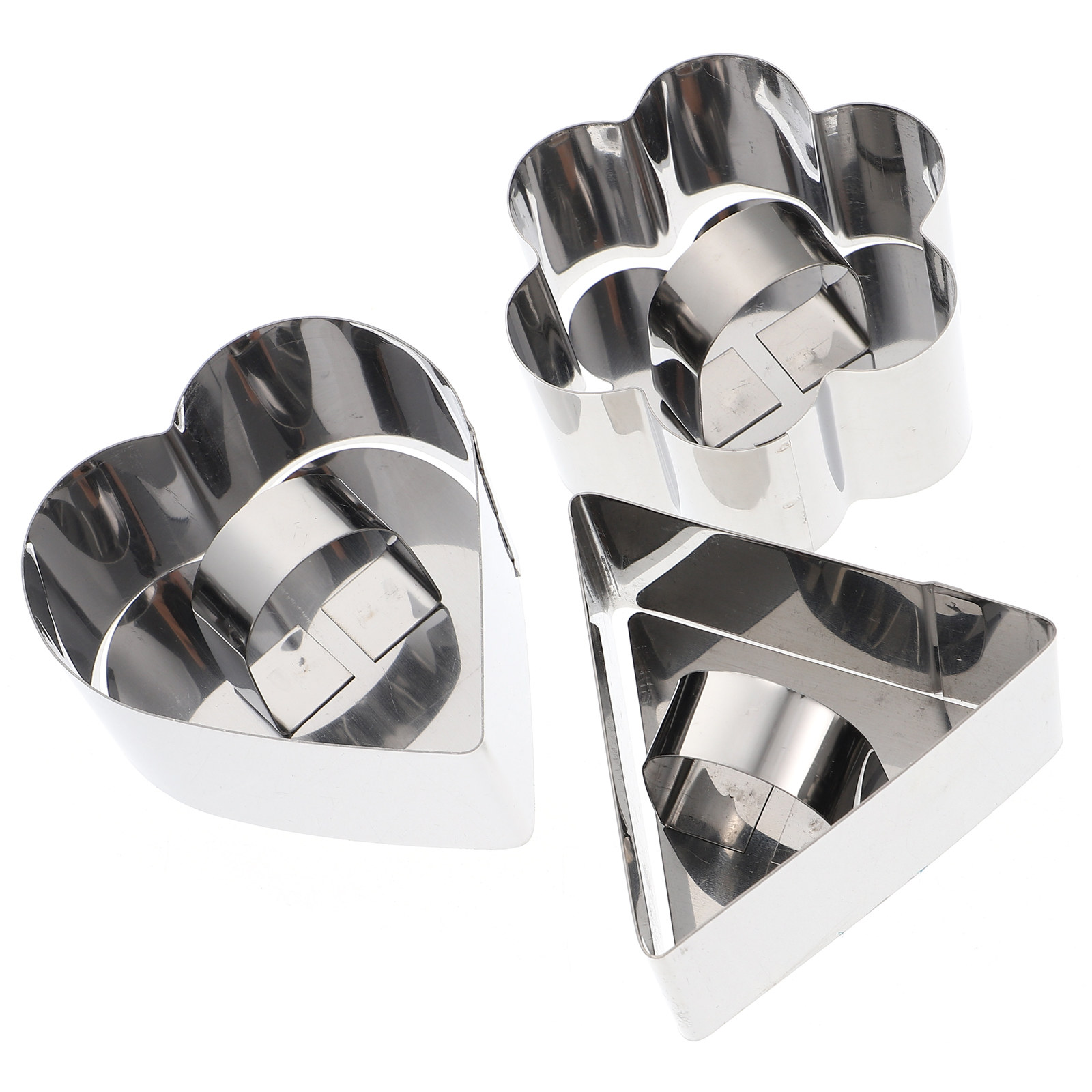 3Sets Stainless Steel Cookie M - Kitchen Baking Decor ulasan dan harga