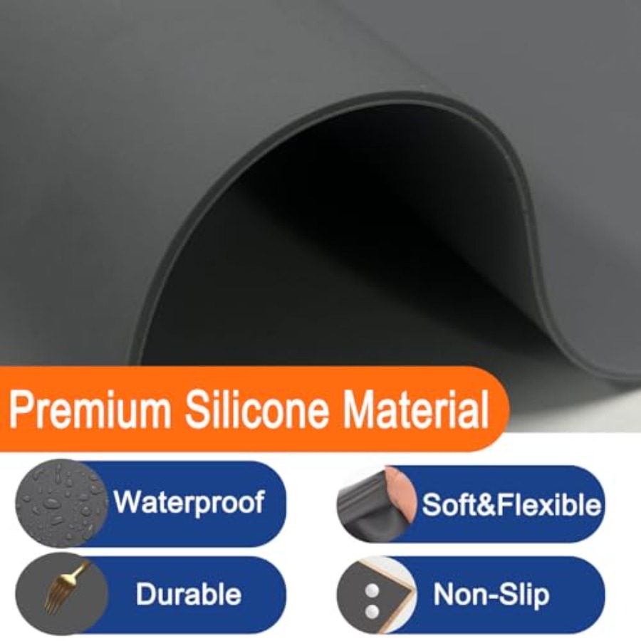 2Pack Large Silicone Mats for  - Kitchen Baking Island ulasan dan harga