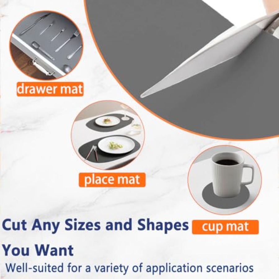 2Pack Large Silicone Mats for  - Kitchen Baking Island ulasan dan harga