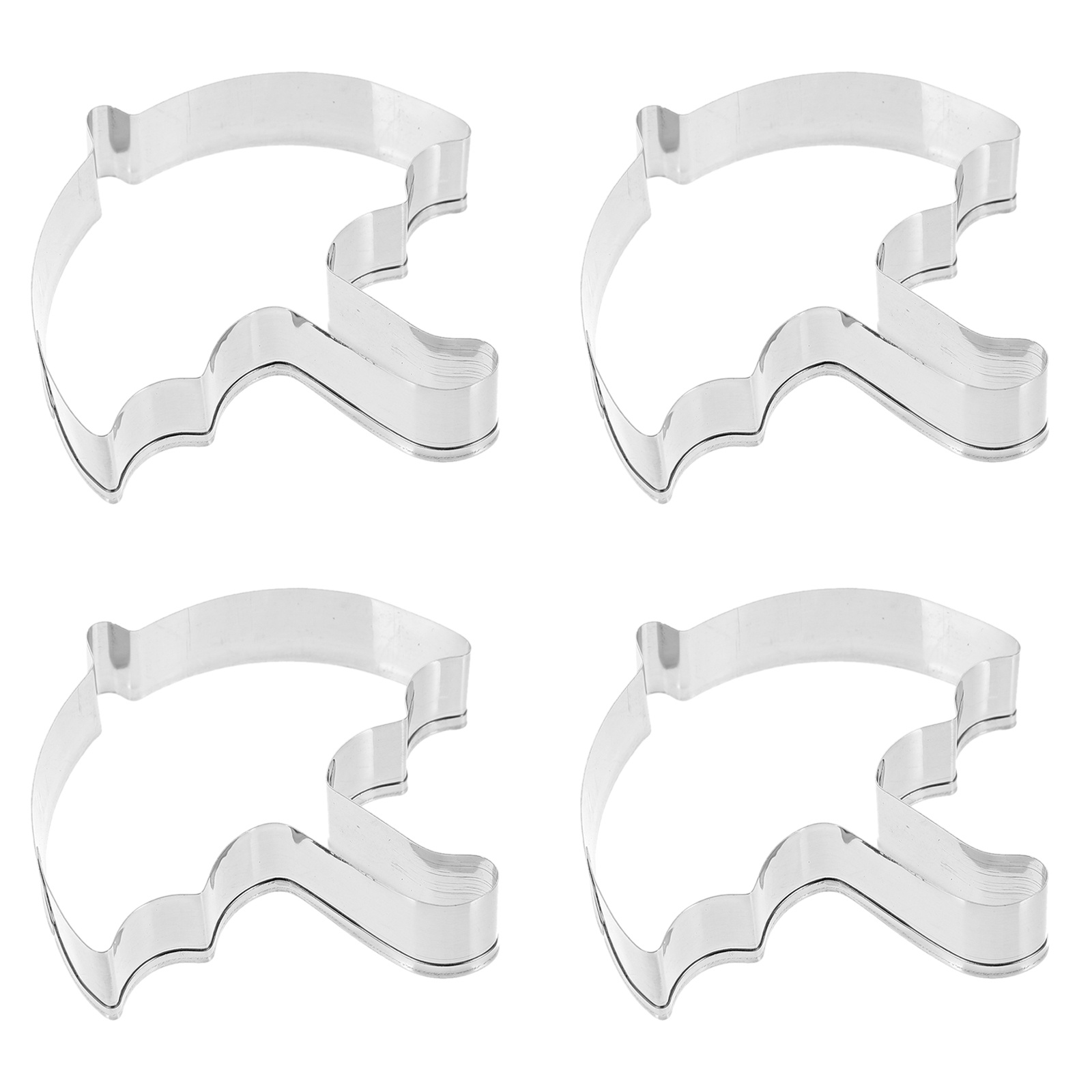 4Pcs Umbrella Design Stainless - Baking Kitchen Design ulasan dan harga