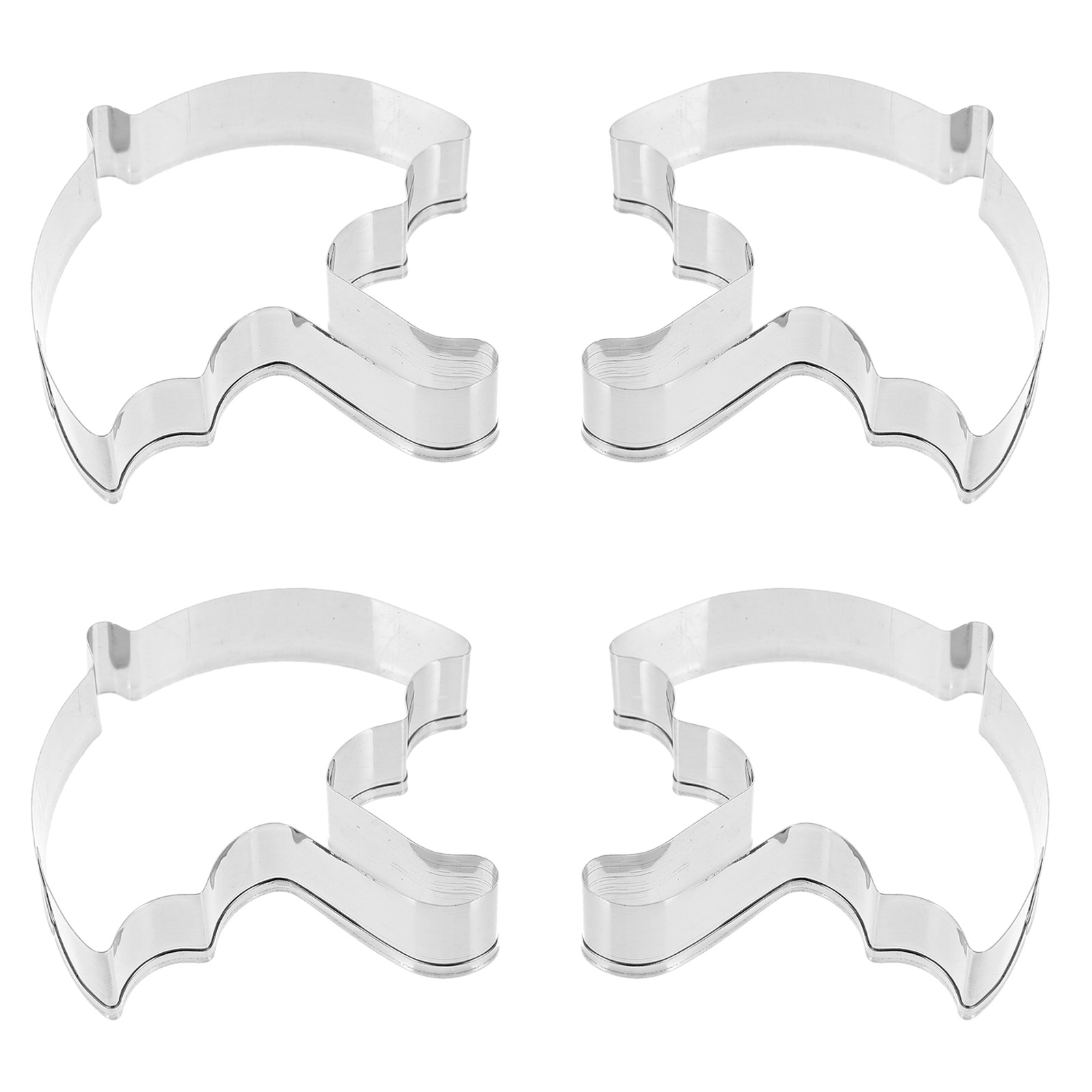 4Pcs Umbrella Design Stainless - Baking Kitchen Design ulasan dan harga
