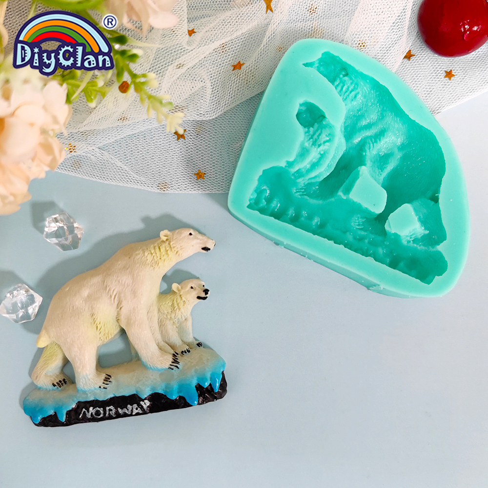 Cute Mini Bear Silicone Mold F - Kitchen Baking Decor ulasan dan harga