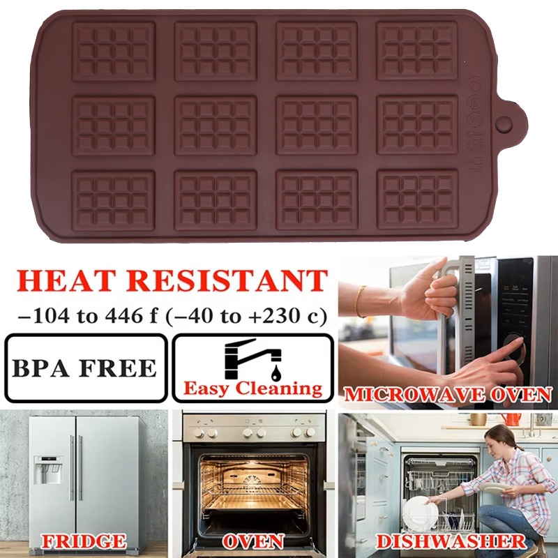Silicone Chocolate Mold 12 Eve - Kitchen Baking Decor ulasan dan harga