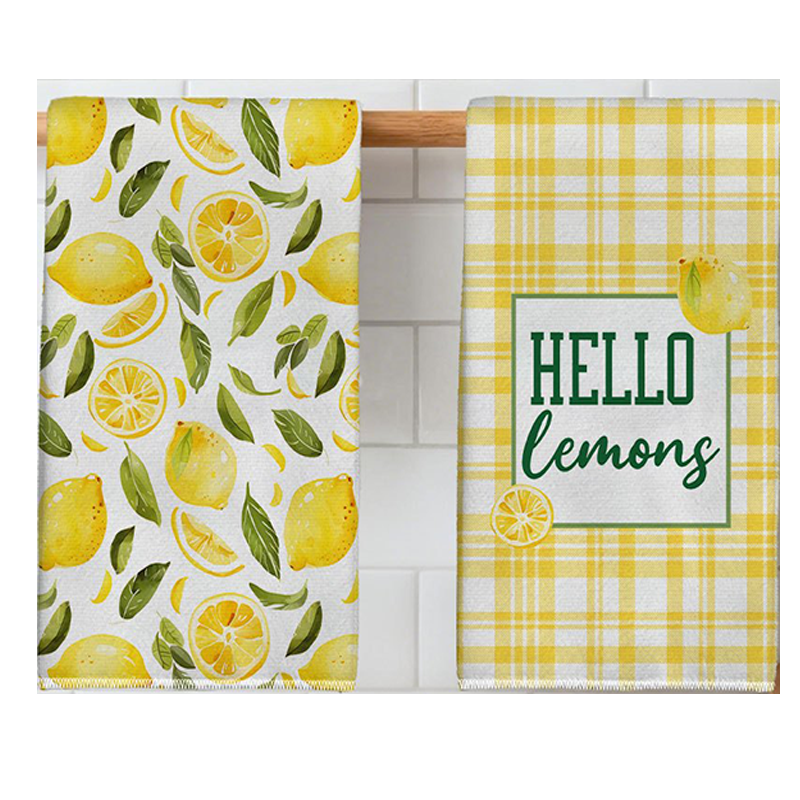 2Pcs, Yellow and White Checker - Kitchen Baking Necessities ulasan dan harga