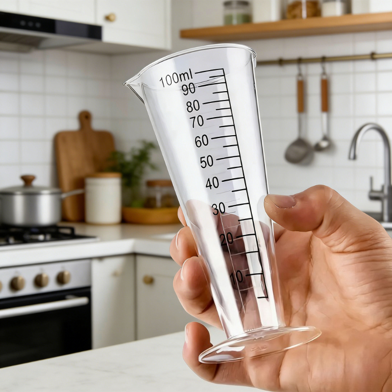 1pc 100ml Plastic Measuring Cu - Kitchen And Baking Tools ulasan dan harga