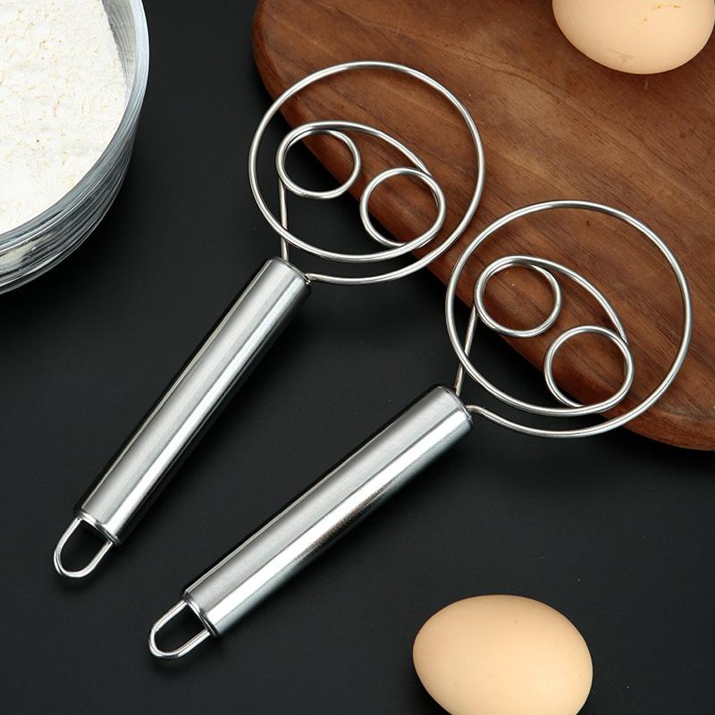 C Dough Whisk Bread Mixer Stai - Kitchen Baking Utensil ulasan dan harga